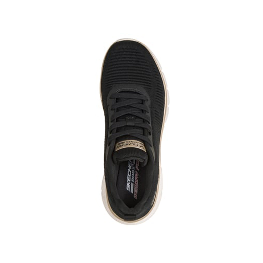 Sneakers Skechers Bobs B Flex hi Donna - Nero
