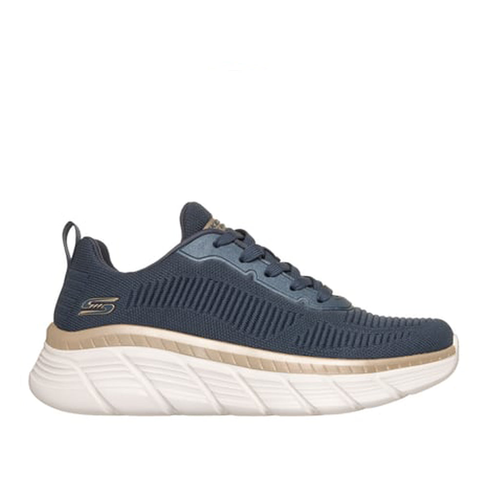 Sneakers Skechers Bobs B Flex hi Donna - Blu