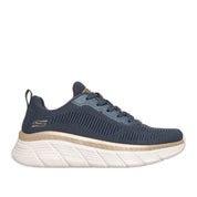 Sneakers Skechers Bobs B Flex hi Donna - Blu