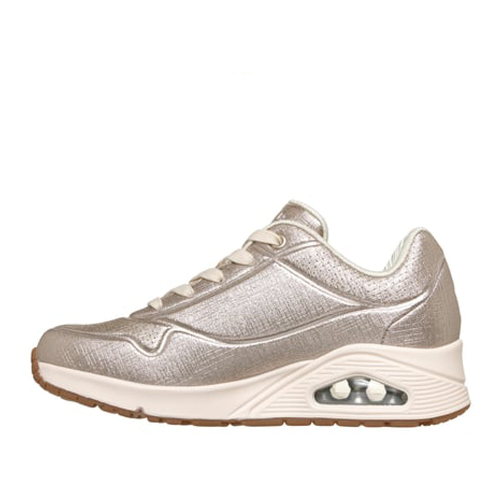 Sneakers Skechers Uno Donna - Bronzo