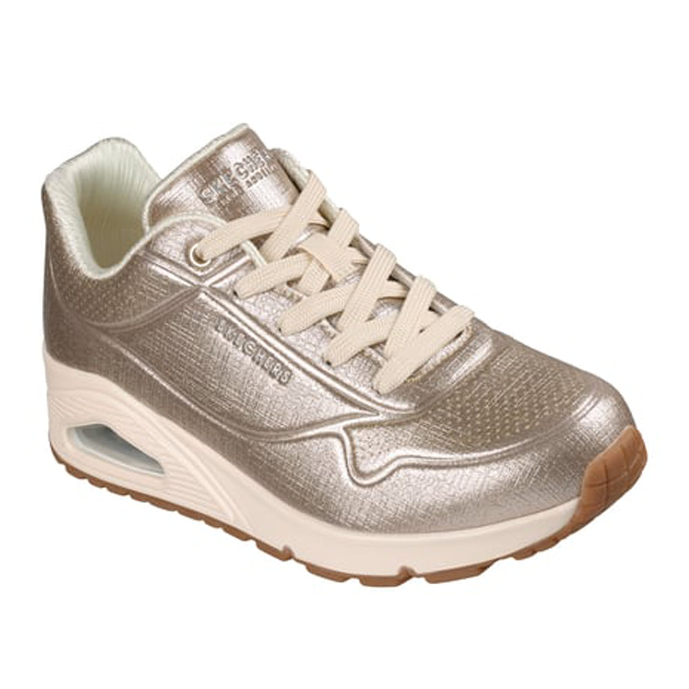 Sneakers Skechers Uno Donna - Bronzo