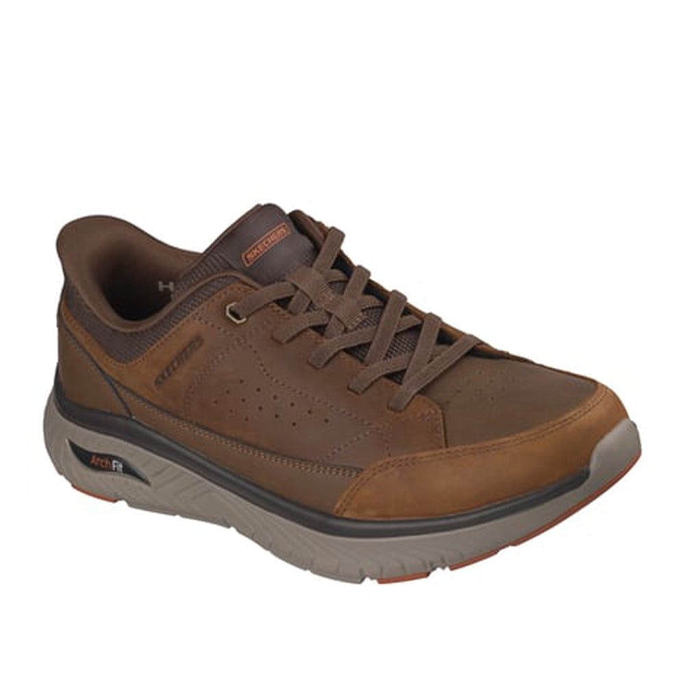 Slip-ins Skechers Arch Fit Crosser Uomo - Marrone