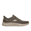slip ins skechers go walk flex uomo marrone 9118104