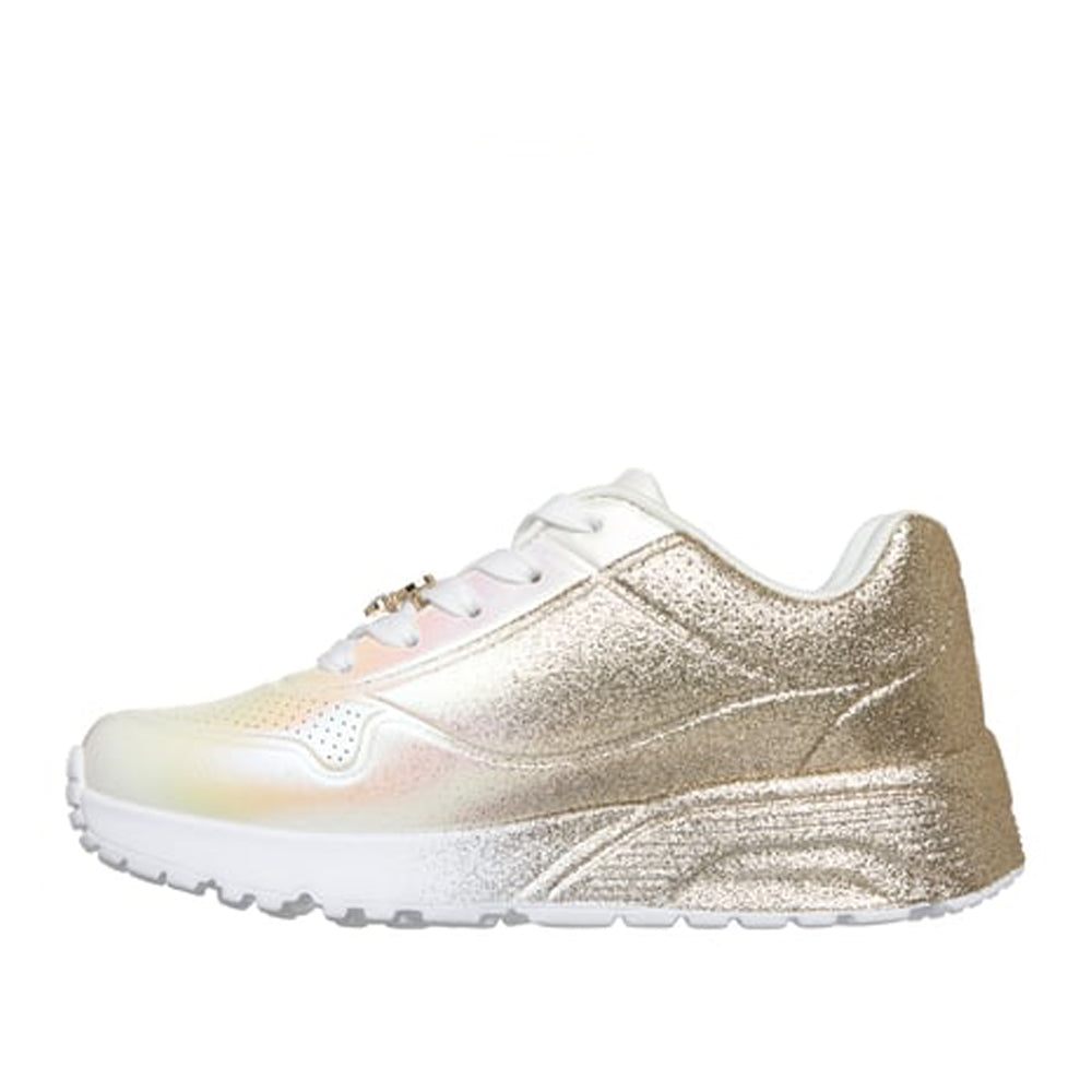 Sneakers Skechers Uno Lite Unisex Bambino - Bianco