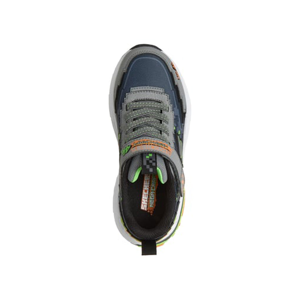 Sneakers Skechers MegA-Craft 4k Unisex Bambino - Nero