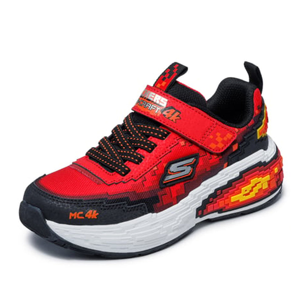 Sneakers Skechers MegA-Craft 4k Unisex Bambino - Rosso