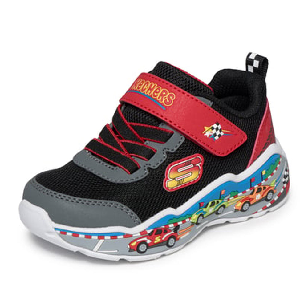 Sneakers Skechers Play Scene Unisex Bimbo - Nero