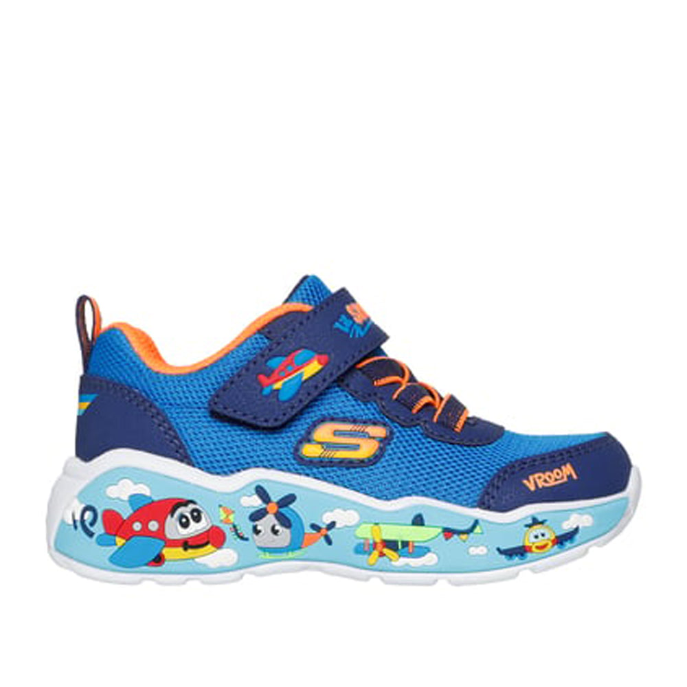 Sneakers Skechers Play Scene Unisex Bimbo - Blu