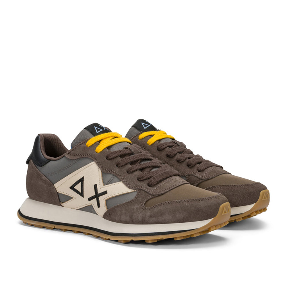Sneakers Sun68 Jaki 2.0 Bicolor Uomo - Marrone