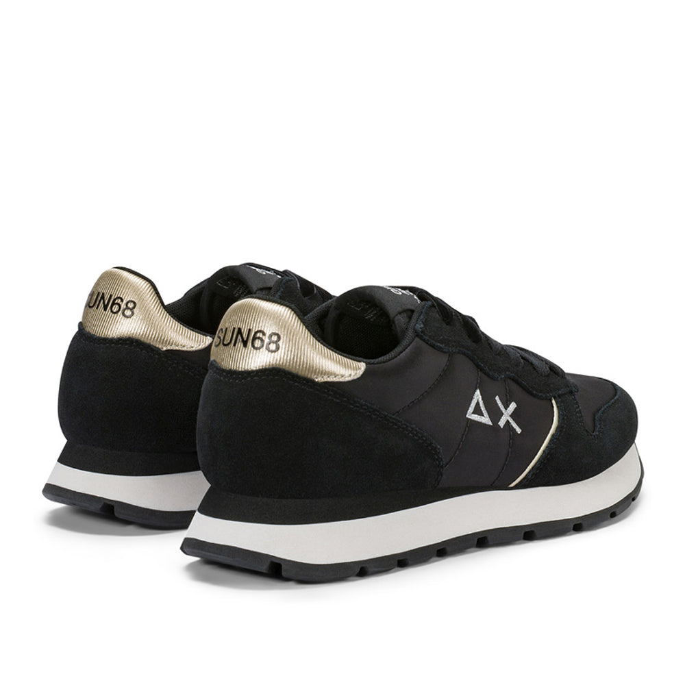 Sneakers Sun68 Ally Silver Gold Donna - Nero