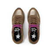 Sneakers Sun68 Big Stargirl Glitter Donna - Oro