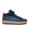 sneakers sun68 boys genius midi bambino blu 7749992