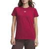 t shirt under armour unisex adulto rosso 277265