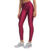 leggings under armour unisex adulto rosso 5663485