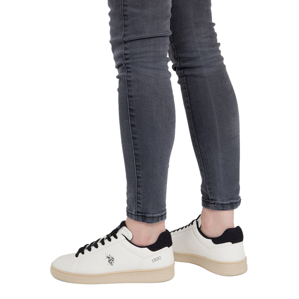 Sneakers U.S. Polo Assn. Alpha Donna - Bianco