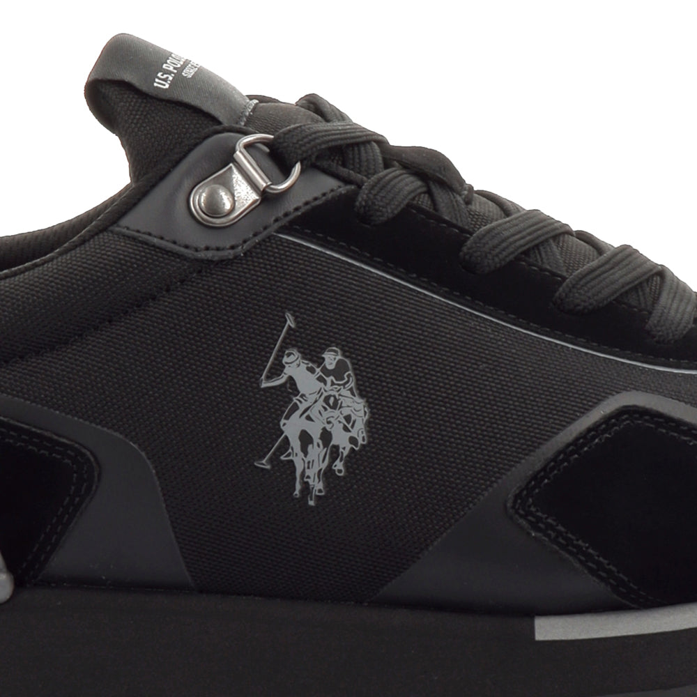 Sneakers U.S. Polo Assn. Aron Uomo - Nero