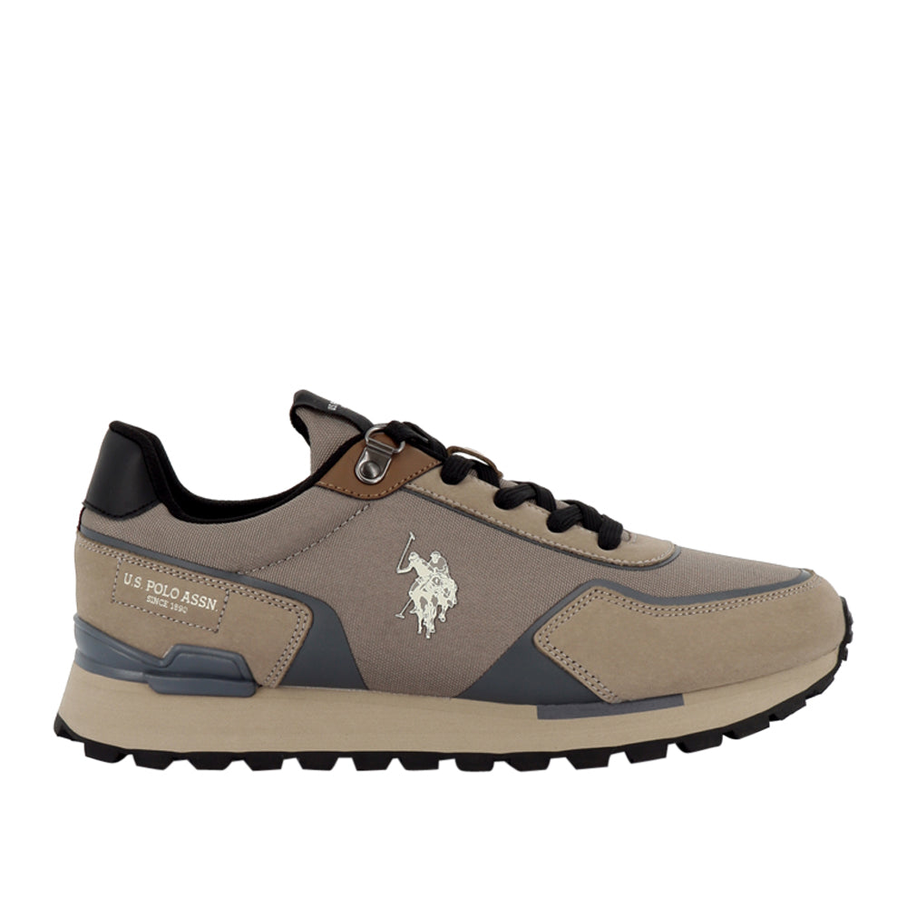 Sneakers U.S. Polo Assn. Aron Uomo - Marroncino