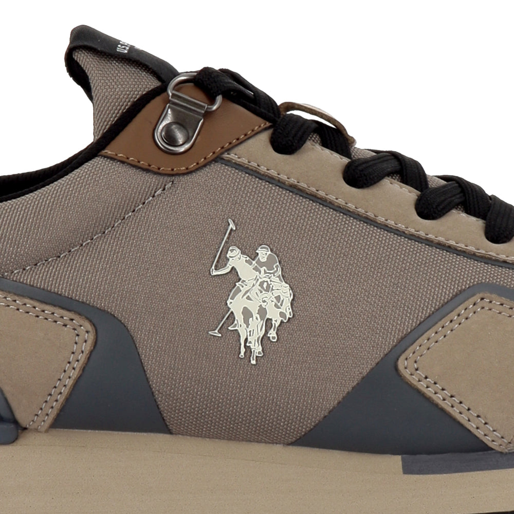 Sneakers U.S. Polo Assn. Aron Uomo - Marroncino