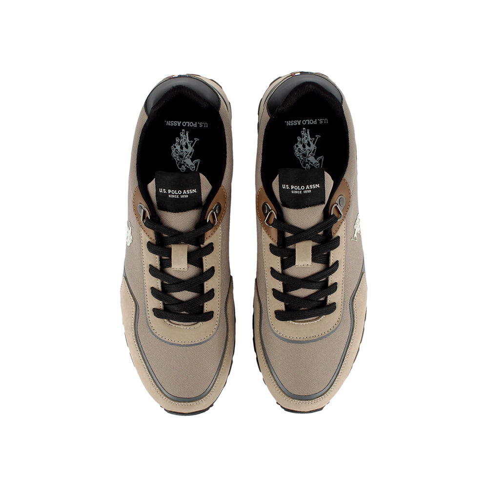 Sneakers U.S. Polo Assn. Aron Uomo - Marroncino
