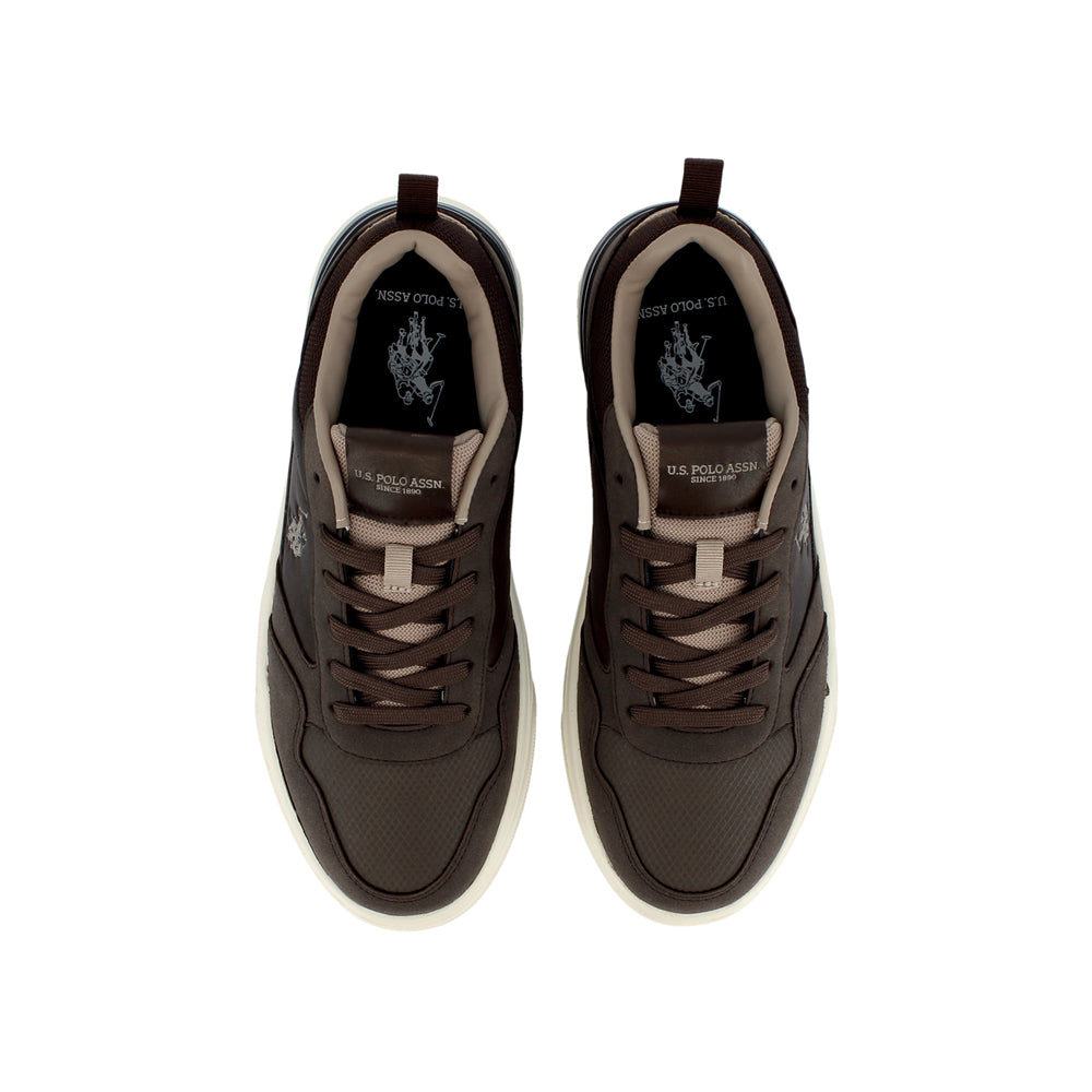 Sneakers U.S. Polo Assn. Greg Uomo - Marrone