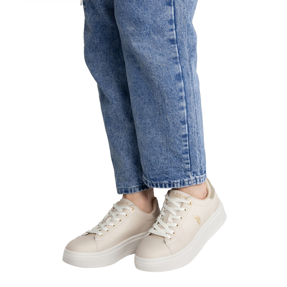 Sneakers U.S. Polo Assn. Polar Donna - Bianco