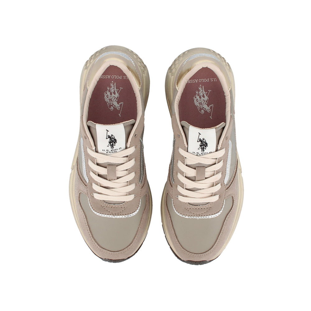 Sneakers U.S. Polo Assn. Seneka Donna - Beige