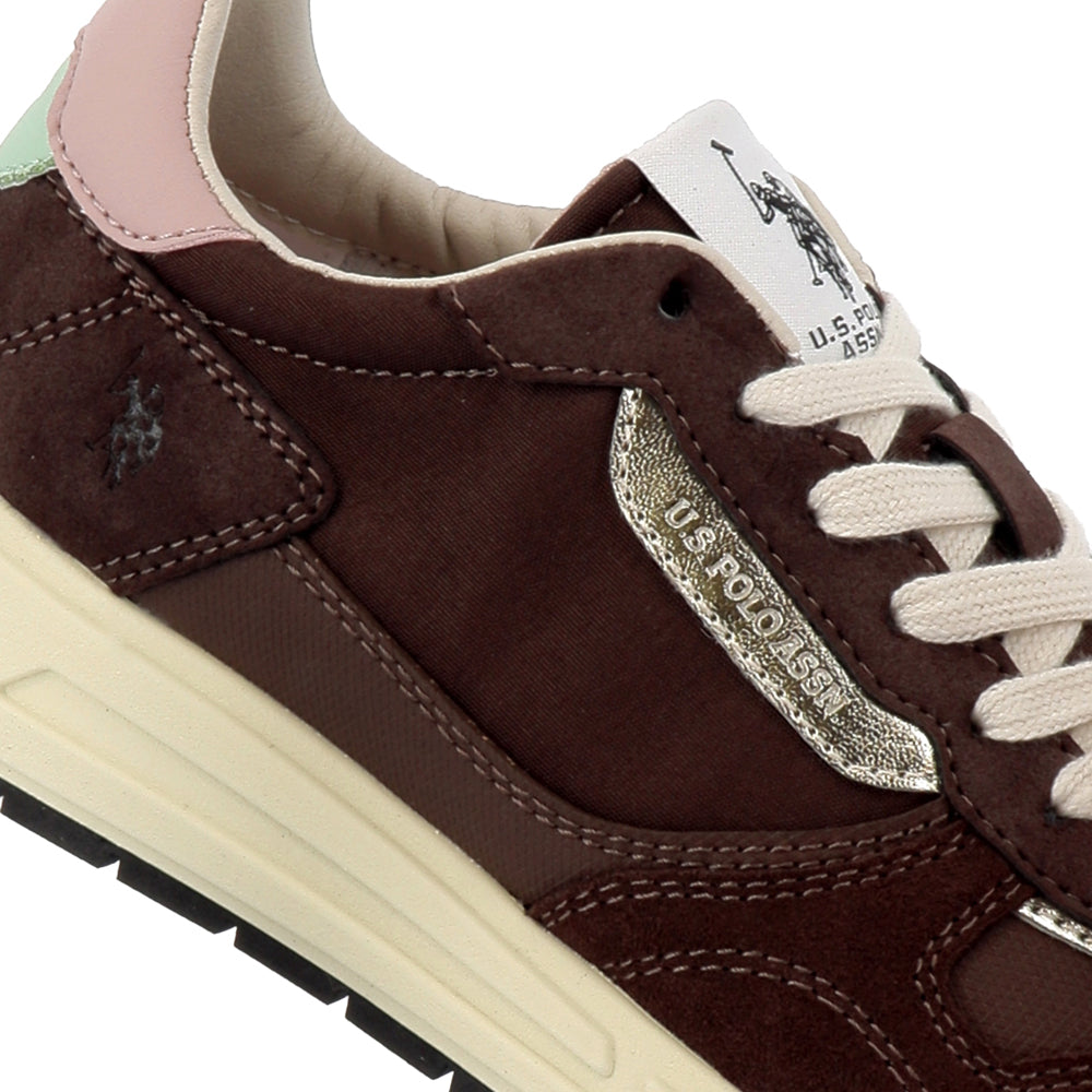 Sneakers U.S. Polo Assn. Seneka Donna - Marrone