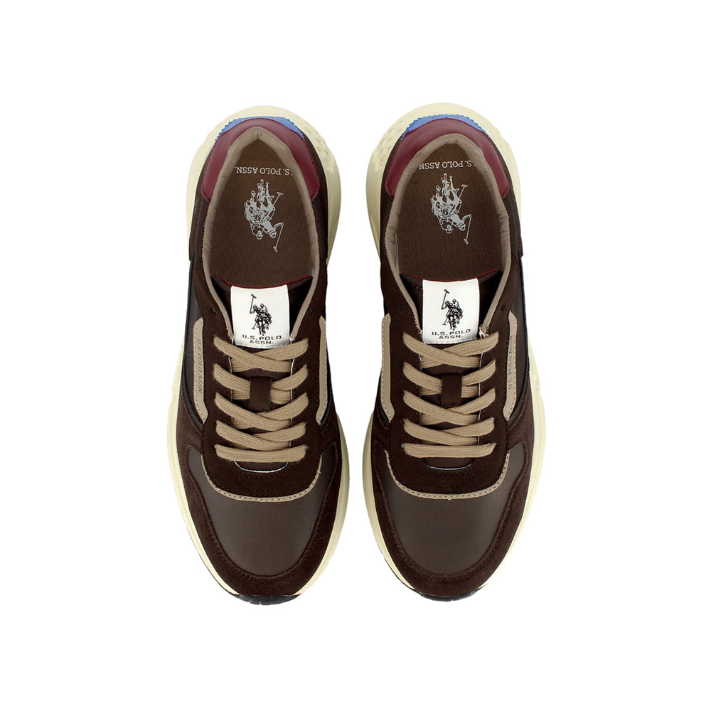 Sneakers U.S. Polo Assn. Seneka Uomo - Marrone