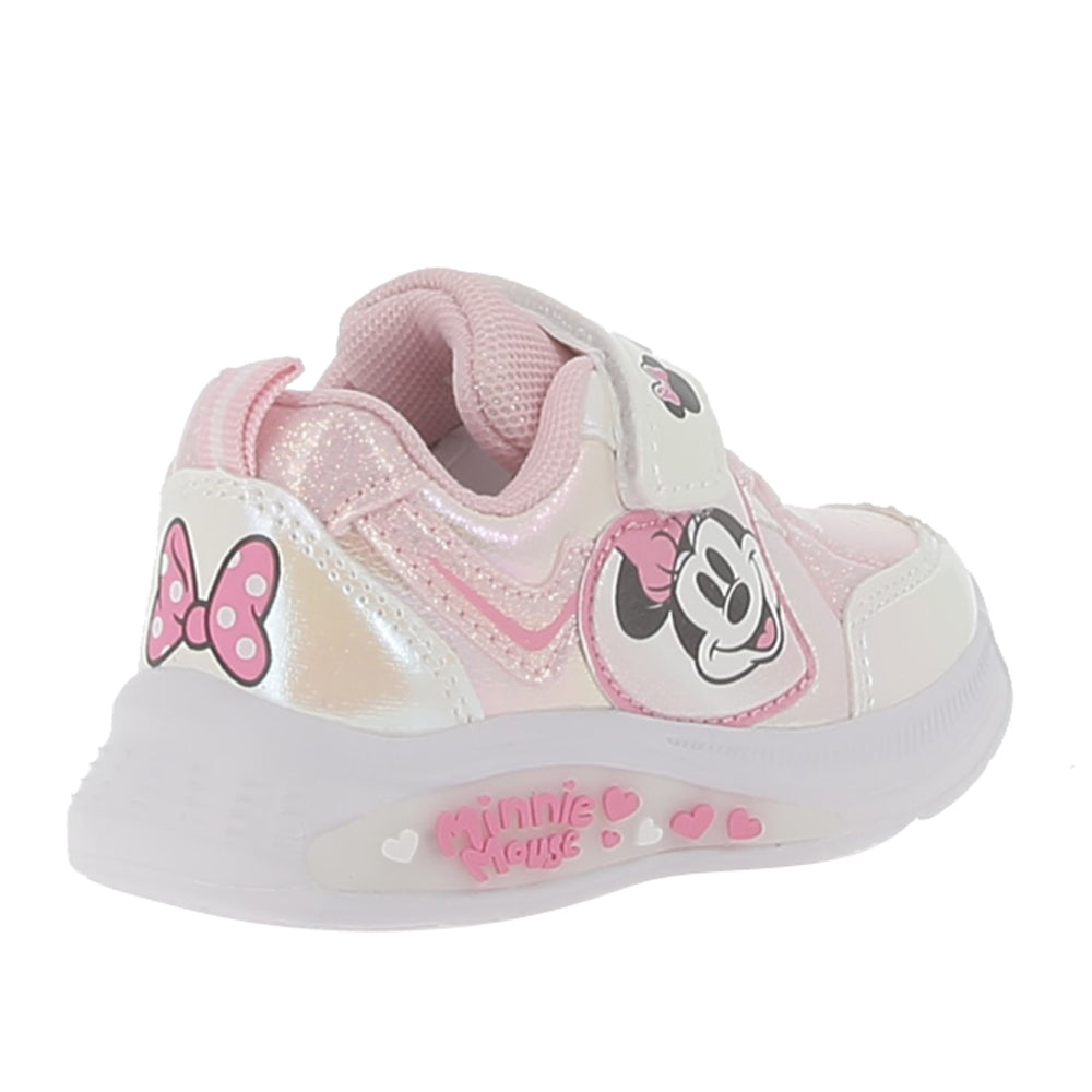 Sneakers Walt Disney Minnie Mause Bimbo - Bianco