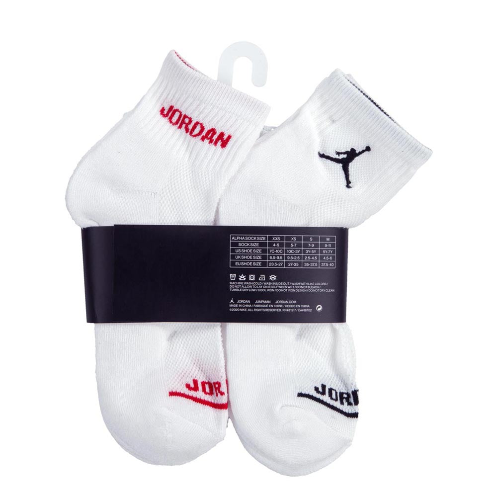 Calze Air Jordan Unisex Bambino - Bianco