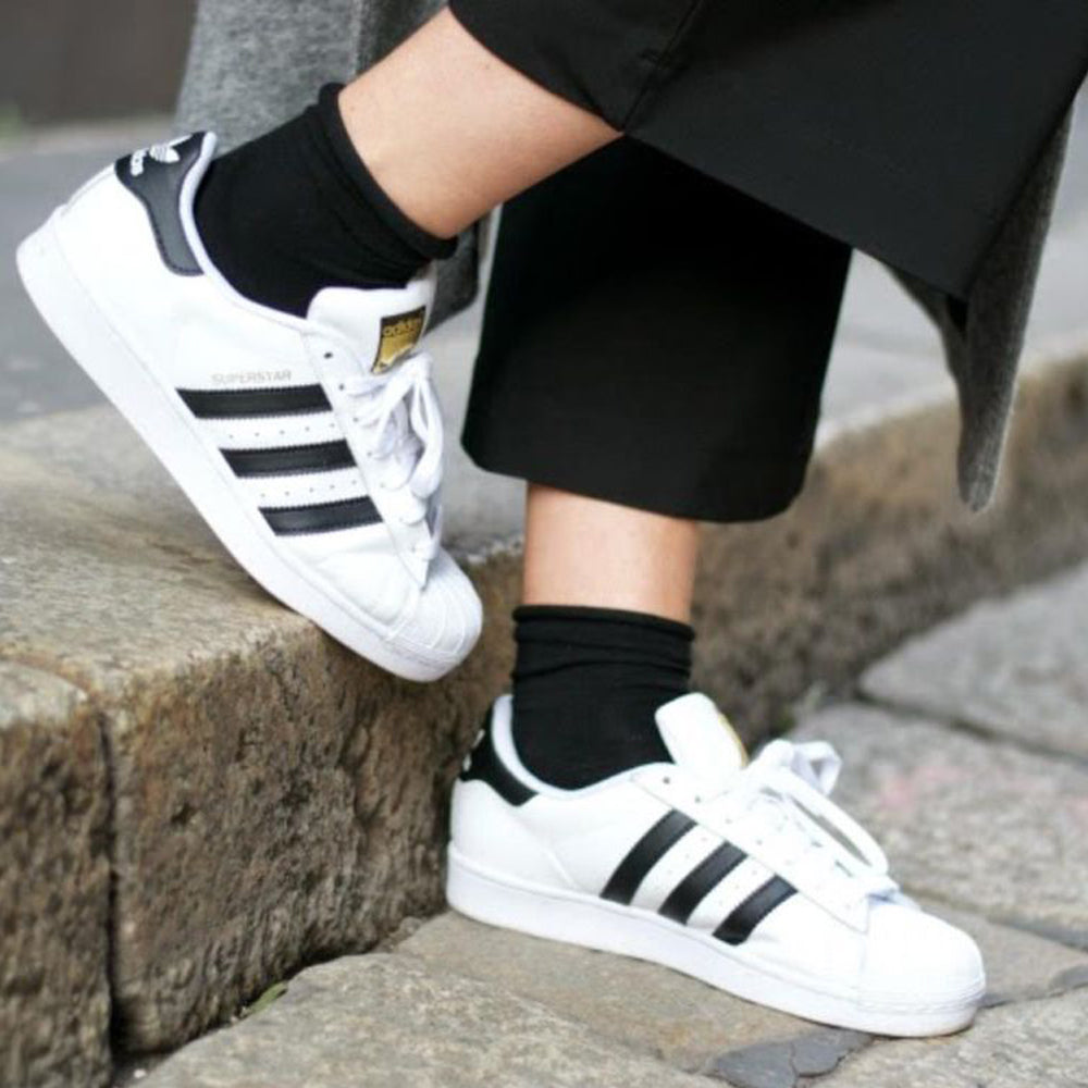 Sneakers Adidas Superstar Foundation Unisex Bambino - Bianco