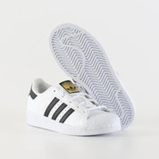 Sneakers Adidas Superstar Foundation Unisex Bambino - Bianco